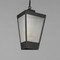 Maxim Lighting Triform 14'' LED Outdoor Pendant, Black/Antique Brass 30766CRBKAB - alternate 2
